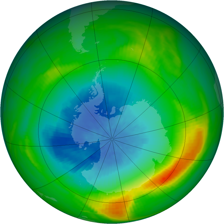 Ozone Map 1981-10-19